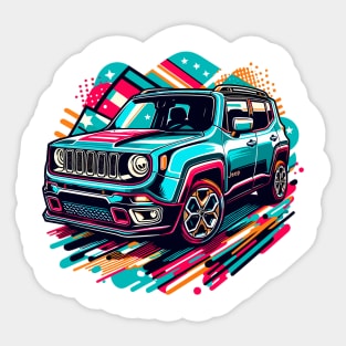 Jeep Renegade Sticker